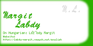 margit labdy business card